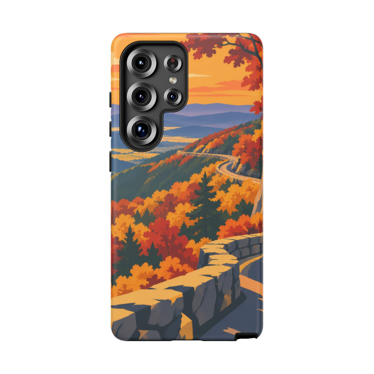 Skyline Drive — Overlook Gold Samsung Galaxy Tough Case