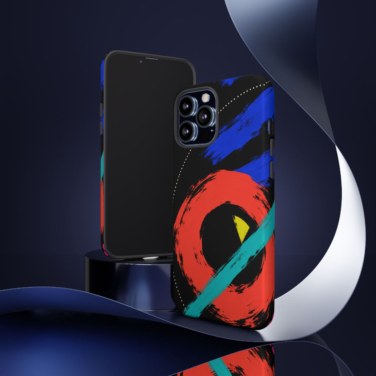 After Hours iPhone Tough Case | Abstract Orbital Art