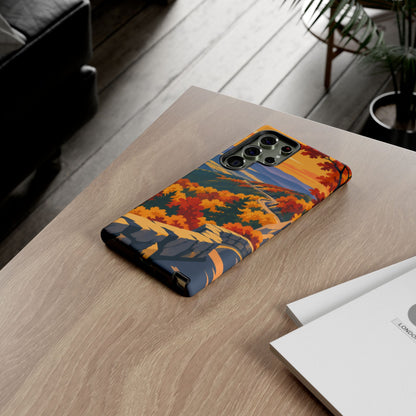 Skyline Drive — Overlook Gold Samsung Galaxy Tough Case