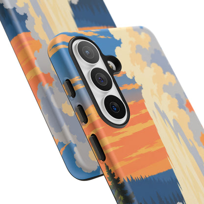 Yellowstone — Geyser Dawn Samsung Galaxy Tough Case