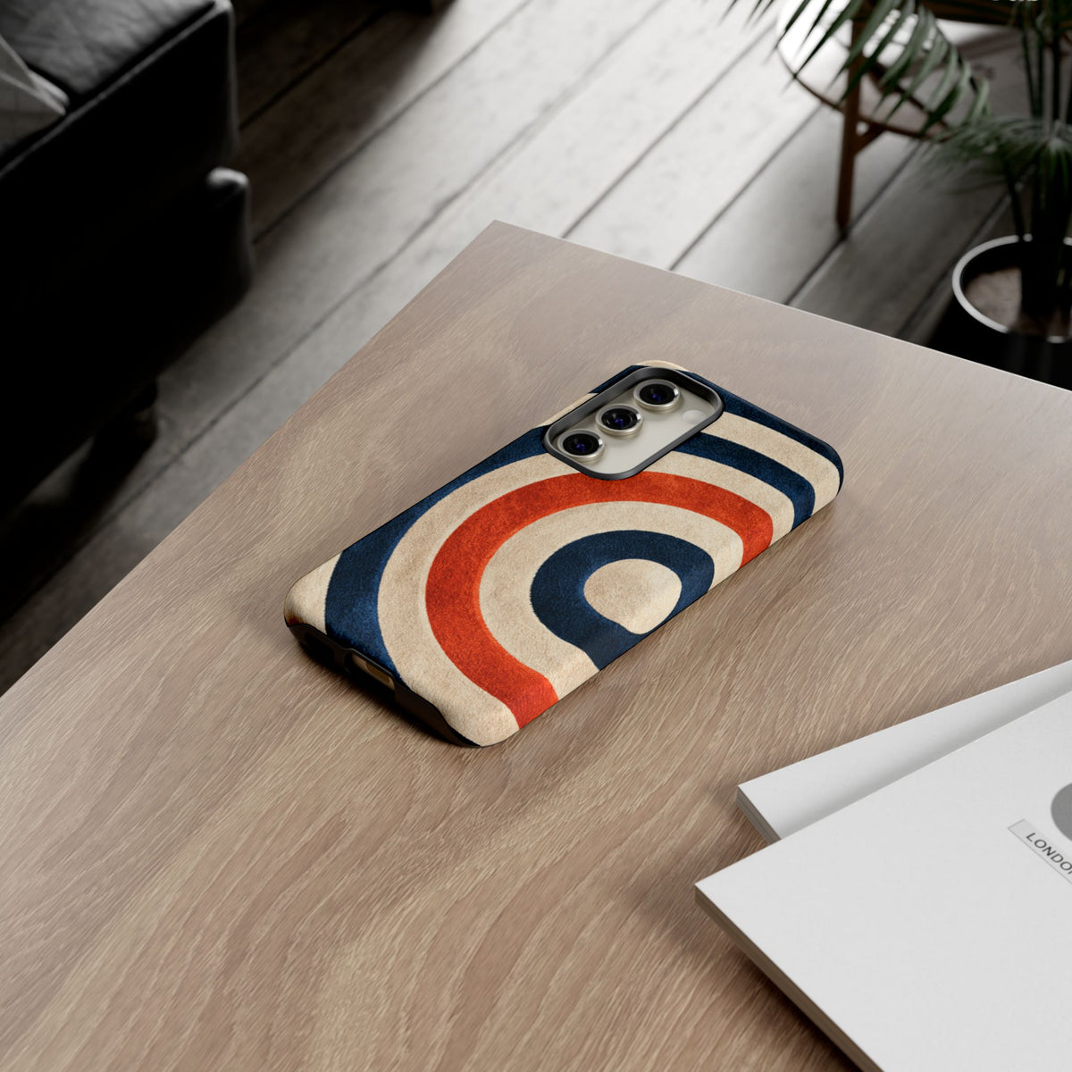 Indigo Ember Rings Samsung Galaxy Tough Phone Case