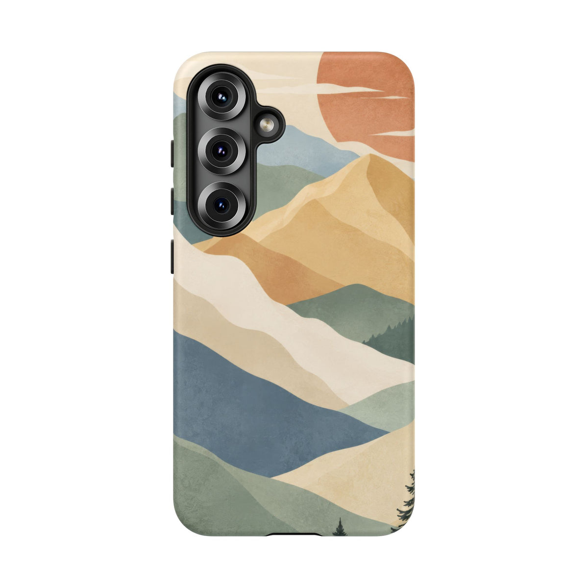 Sage Summit Samsung Galaxy Tough Case | abstract mountains