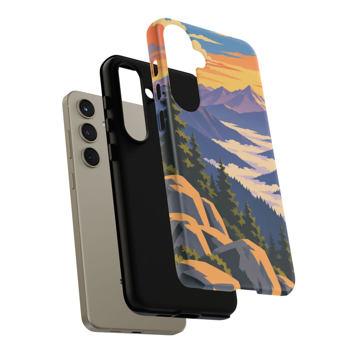 Misty Mountains — Amethyst Pass Samsung Galaxy Tough Case