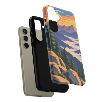 Misty Mountains — Amethyst Pass Samsung Galaxy Tough Case