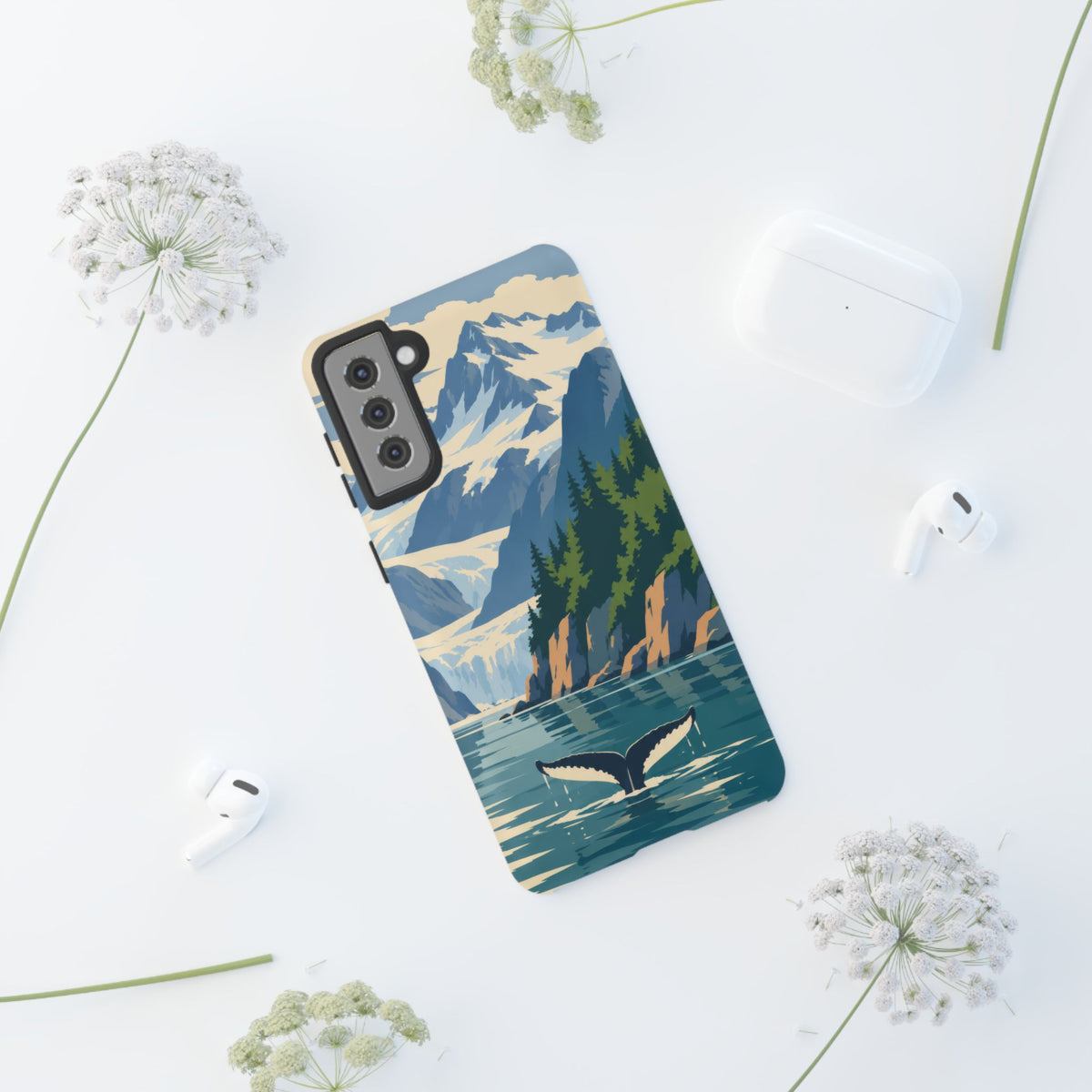 Glacier Bay — Fjord Silence Samsung Galaxy Tough Case