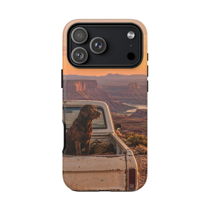 Desert Tailgate Companion iPhone Tough Case | labrador