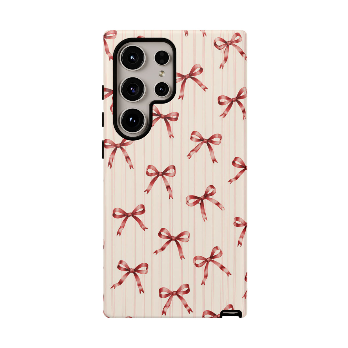 Red Bow Samsung Galaxy Tough Case | Ribbon Waltz