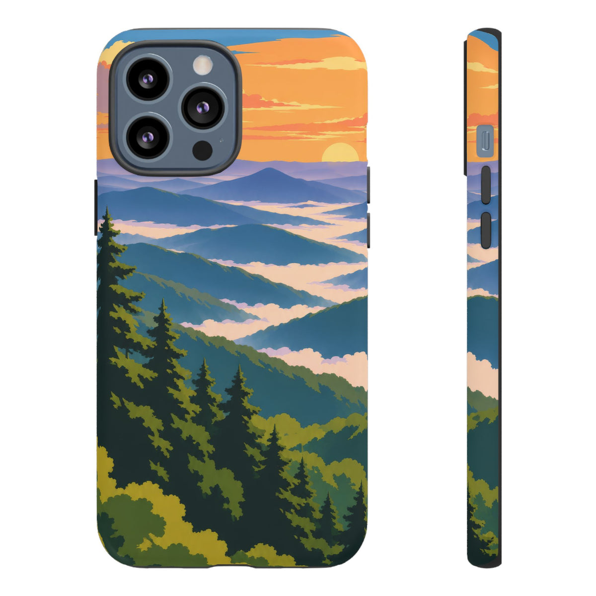 Great Smoky Mountains — Morning Veils iPhone Tough Case