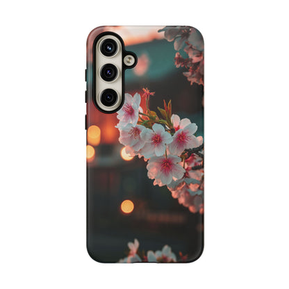 Kyoto Blossom Lanterns Samsung Galaxy Tough Phone Case