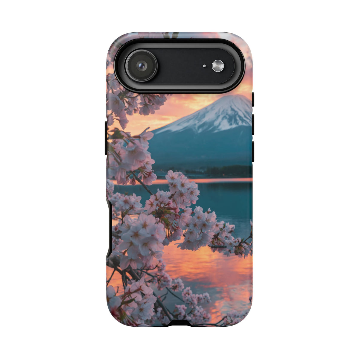 Fuji Petal Reflection iPhone Tough Phone Case