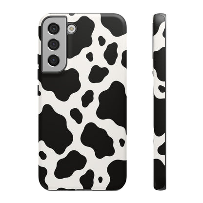 Classic Holstein Samsung Galaxy Tough Case | Black & White Cow Print