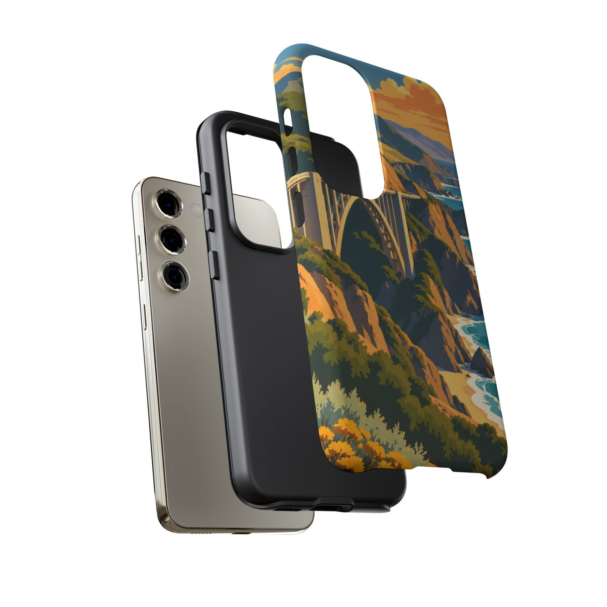 Big Sur — Coastal Arc Samsung Galaxy Tough Case