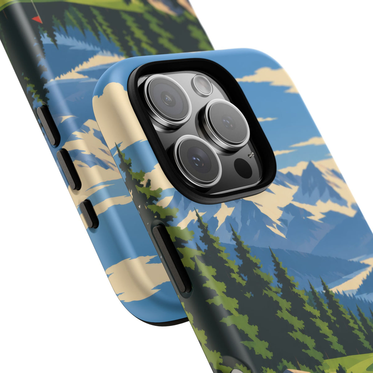 Mountain Golf — Alpine Fairway iPhone Tough Case