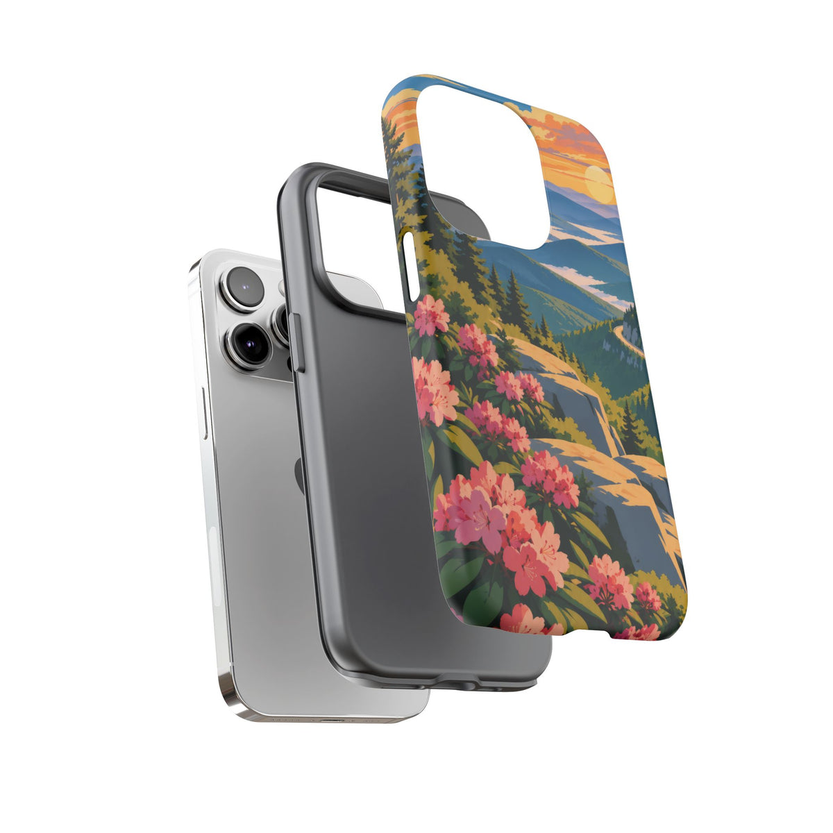 Blue Ridge Parkway — Ridgeway Bloom iPhone Tough Case