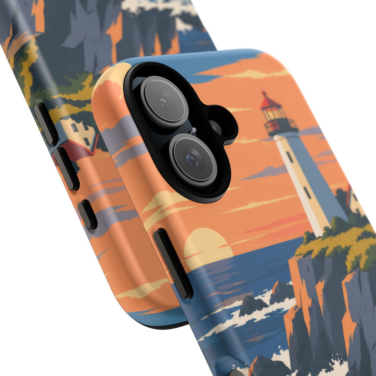 Lighthouse — Atlantic Beacon iPhone Tough Case