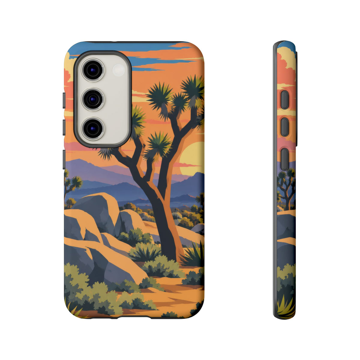 Joshua Tree — Desert Silhouettes Samsung Galaxy Tough Case
