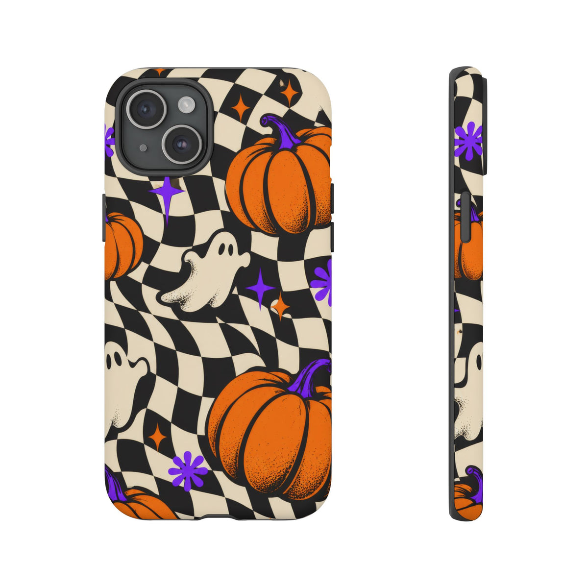 Spectral Groove iPhone Tough Case | retro halloween