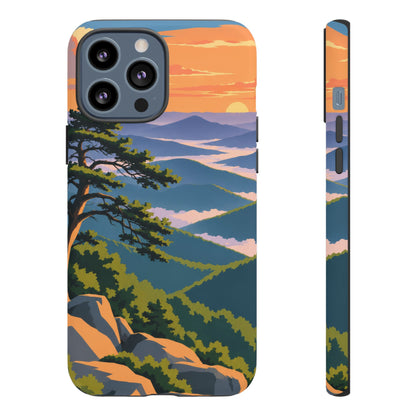 Shenandoah — Blue Hour Ridges iPhone Tough Case