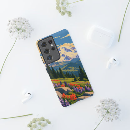 Mount Rainier — Meadow Radiance Samsung Galaxy Tough Case