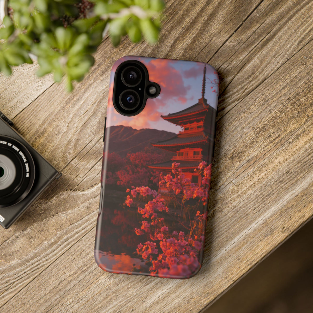 Pagoda Afterglow iPhone Tough Phone Case