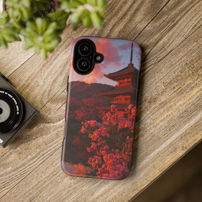 Pagoda Afterglow iPhone Tough Phone Case