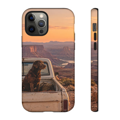 Desert Tailgate Companion iPhone Tough Case | labrador