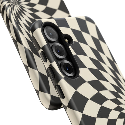 Twist Theory Samsung Galaxy Tough Case | Optical Checkerboard