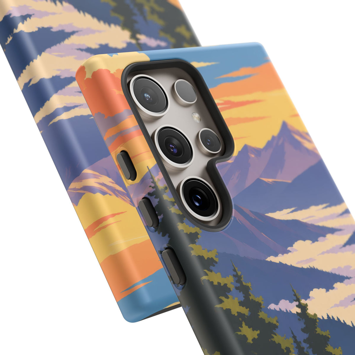 Misty Mountains — Amethyst Pass Samsung Galaxy Tough Case