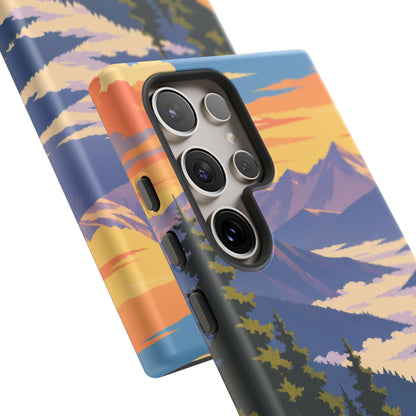 Misty Mountains — Amethyst Pass Samsung Galaxy Tough Case