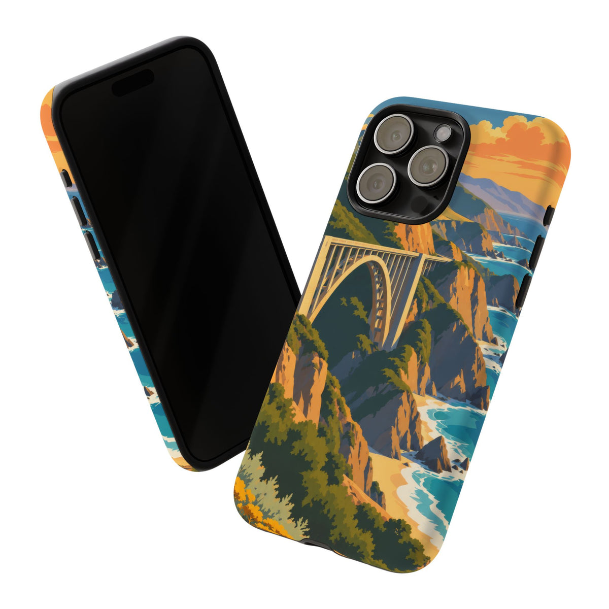 Big Sur — Coastal Arc iPhone Tough Case