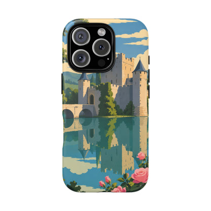 English Castle — Moat and Roses iPhone Tough Case