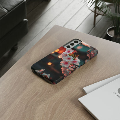 Kyoto Blossom Lanterns Samsung Galaxy Tough Phone Case