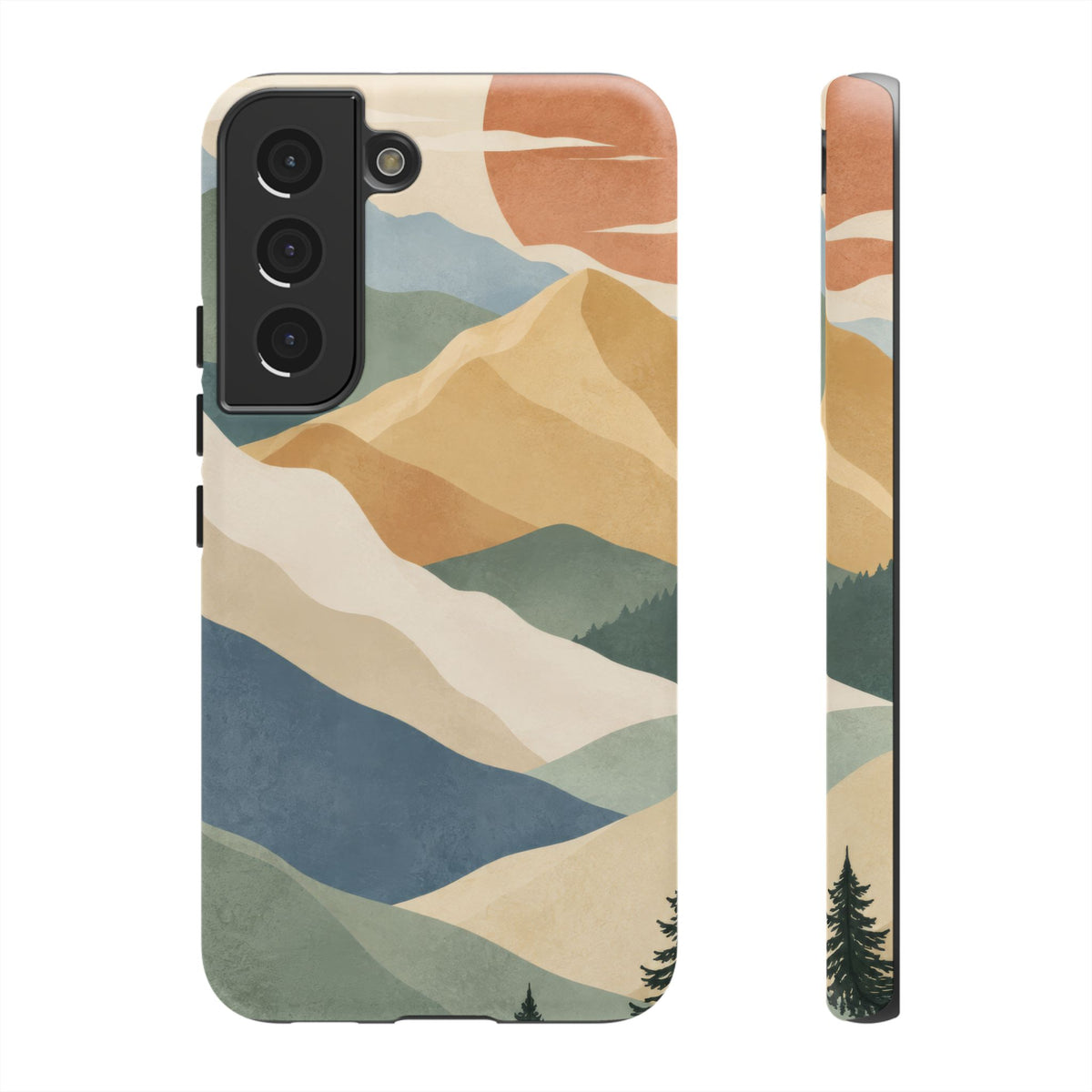 Sage Summit Samsung Galaxy Tough Case | abstract mountains