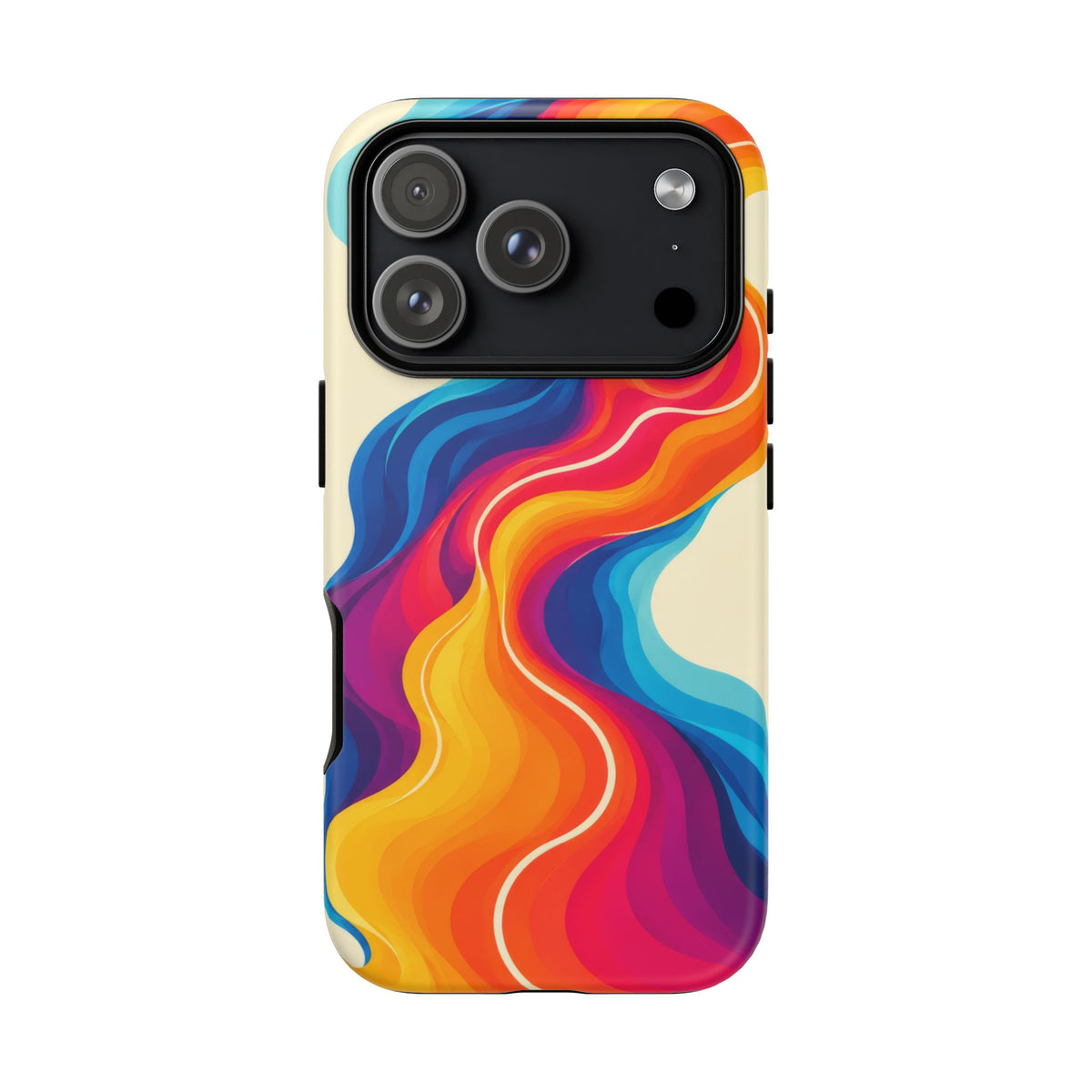 Electric Tide iPhone Tough Case | psychedelic wave