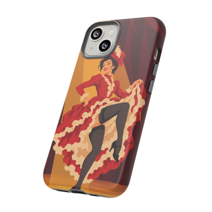 Moulin Rouge Dancer — Crimson Cabaret iPhone Tough Case | cabaret dancer