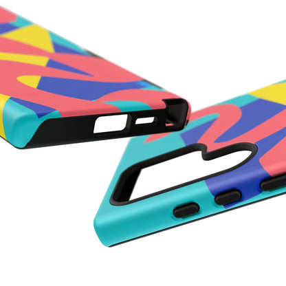 Cut Loose Samsung Galaxy Tough Case | Retro Abstract Art