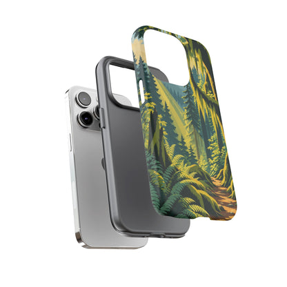Hoh Rain Forest — Mosslight iPhone Tough Case