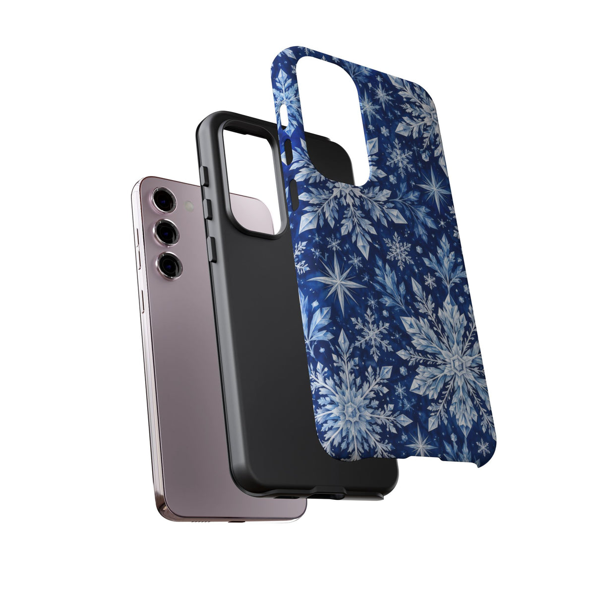 Frosted Midnight Samsung Galaxy Tough Case | snowflake