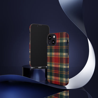 Highland Holiday iPhone Tough Case | christmas plaid