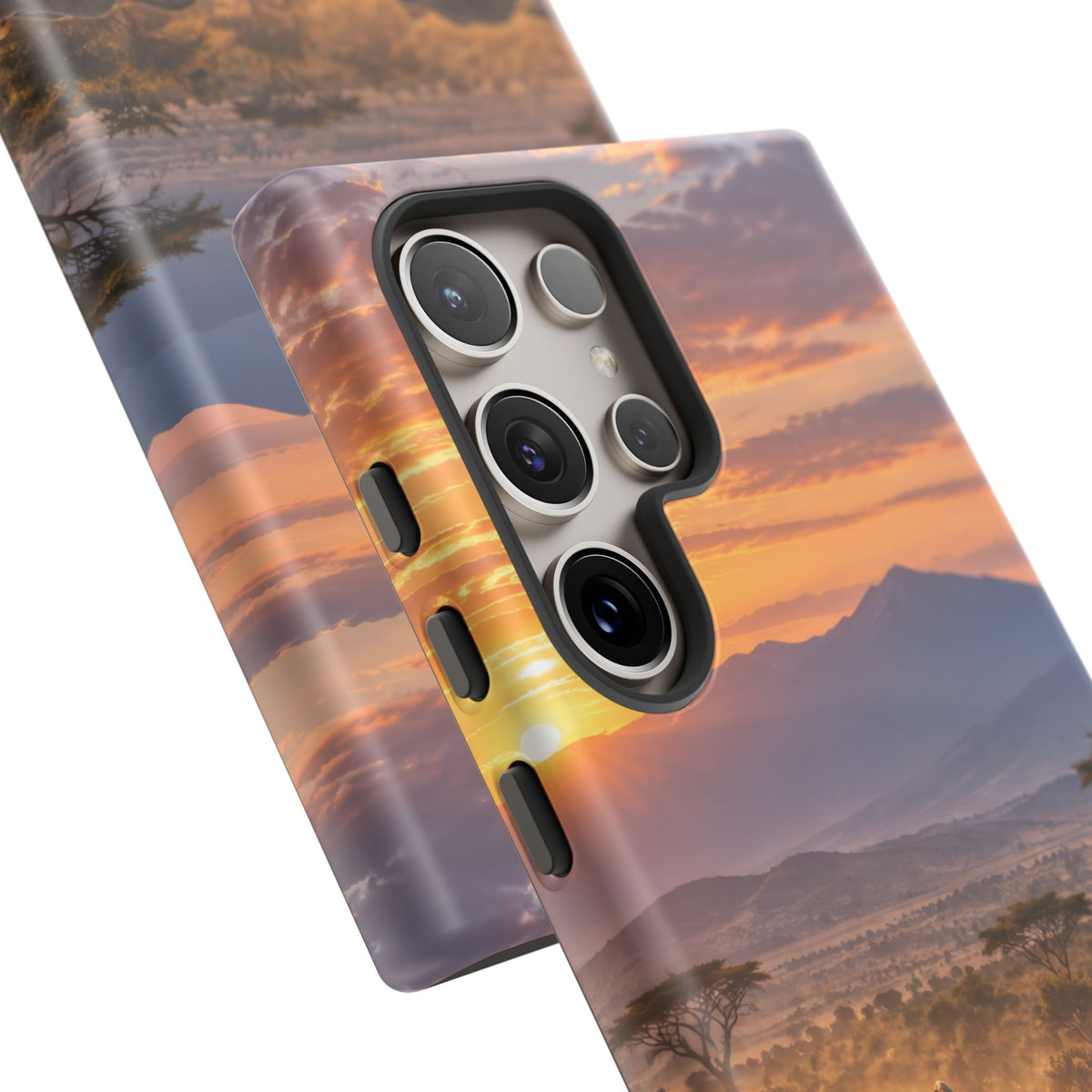 Elephants at First Light Samsung Galaxy Tough Case | african elephants