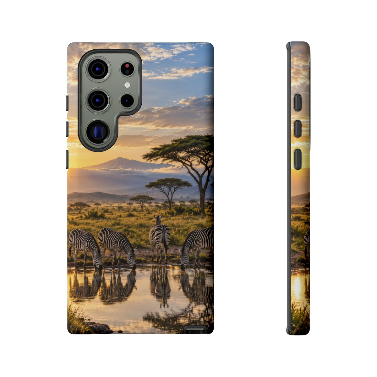 Zebra Water Mirror Samsung Galaxy Tough Case | zebra safari