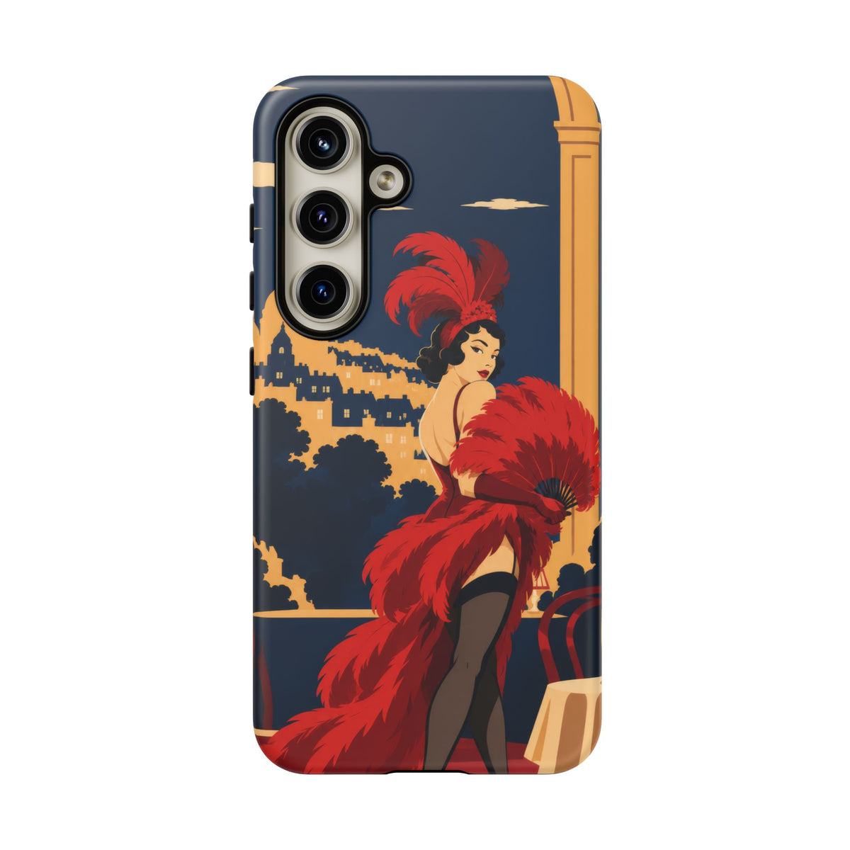 Moulin Rouge Dancer — Velvet Encore Samsung Galaxy Tough Case | cabaret dancer