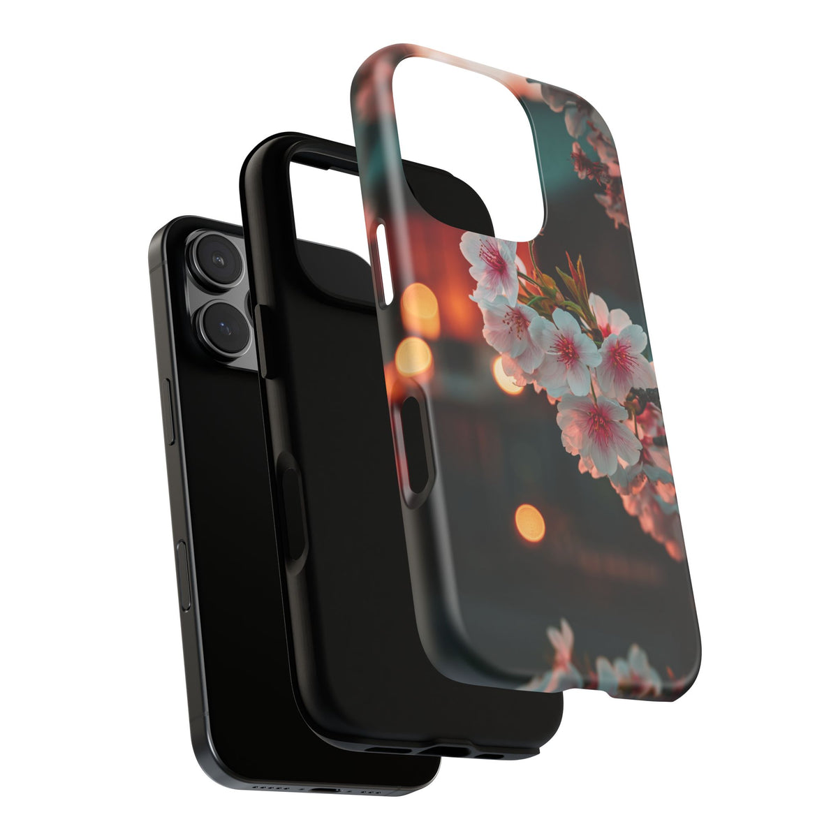 Kyoto Blossom Lanterns iPhone Tough Phone Case