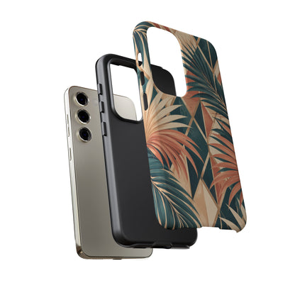 Coral Palm Pavilion Samsung Galaxy Tough Case | art deco
