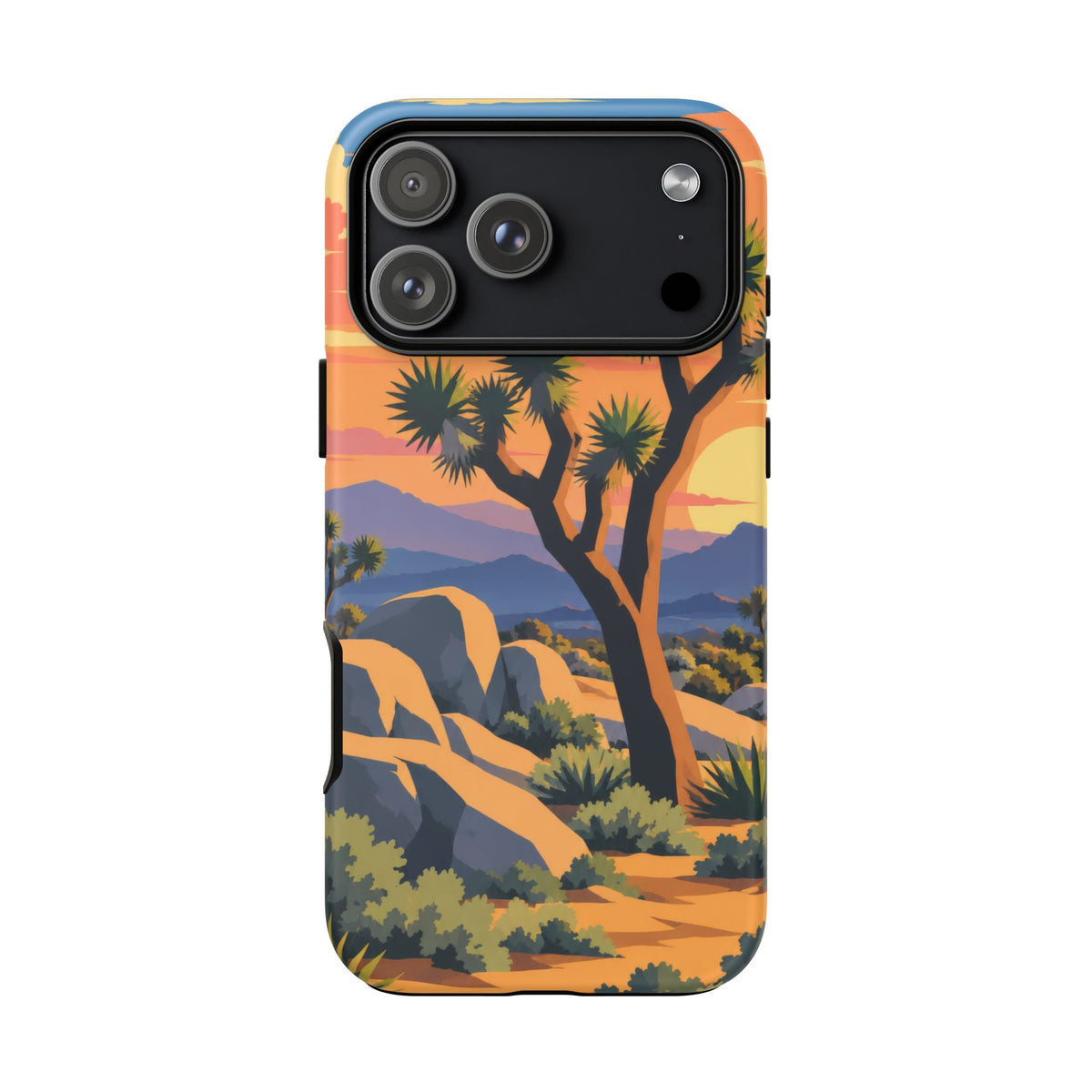 Joshua Tree — Desert Silhouettes iPhone Tough Case