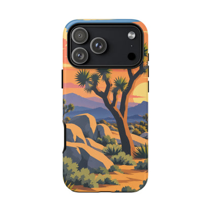 Joshua Tree — Desert Silhouettes iPhone Tough Case