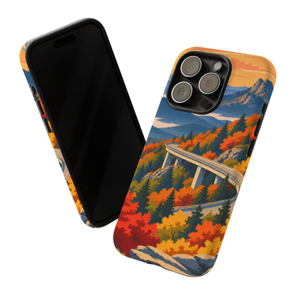 Blue Ridge Parkway — Viaduct Morning iPhone Tough Case