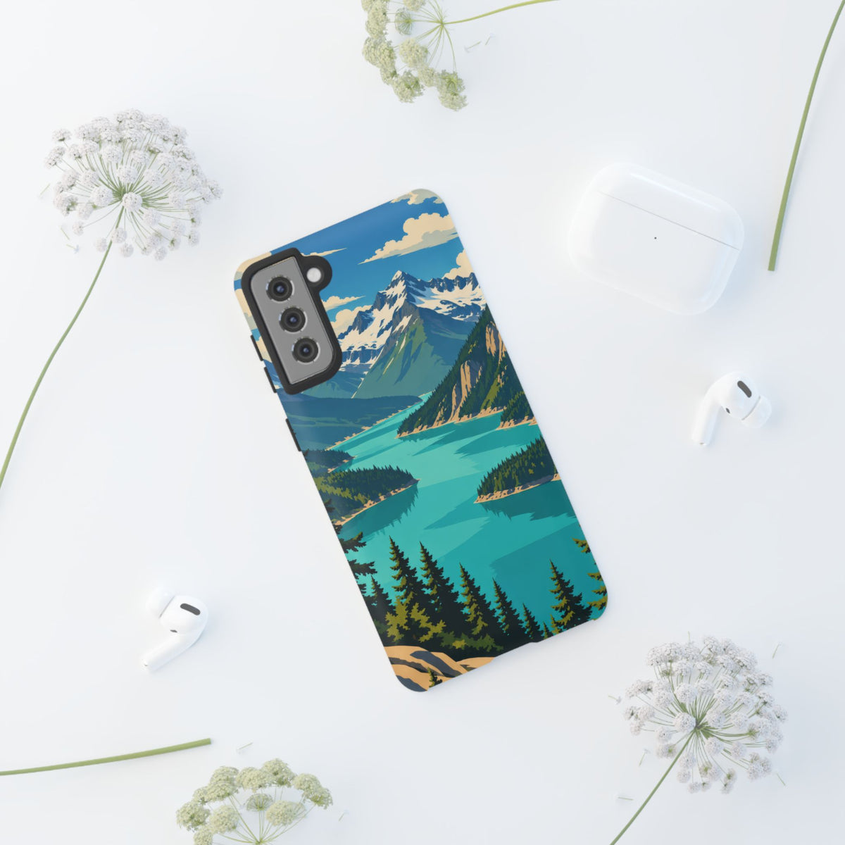 Cascades — Diablo Blue Samsung Galaxy Tough Case