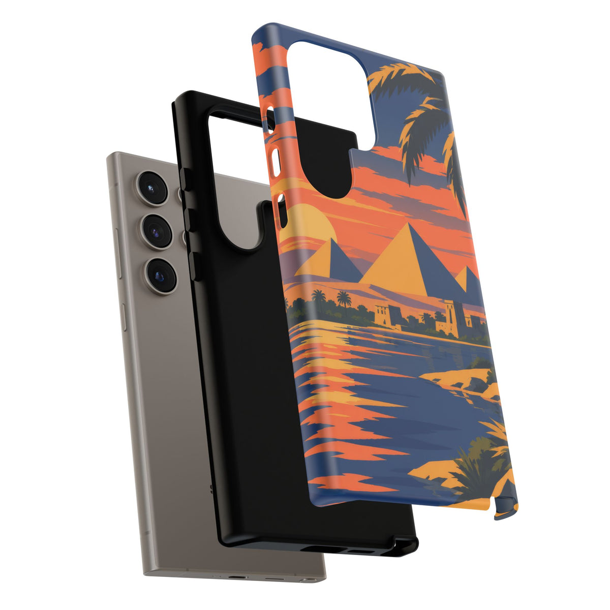 The Pyramids — Nile Dusk Samsung Galaxy Tough Case