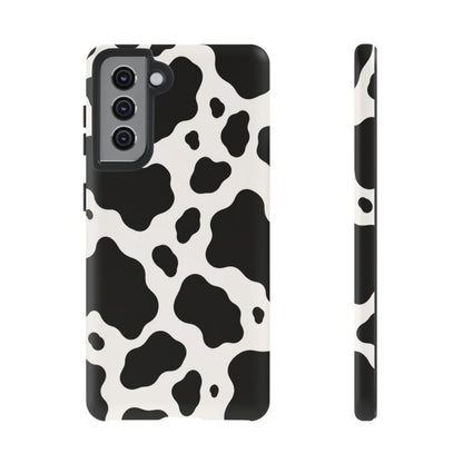 Classic Holstein Samsung Galaxy Tough Case | Black & White Cow Print